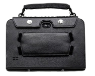 Leather carrying case to transport custom tablets