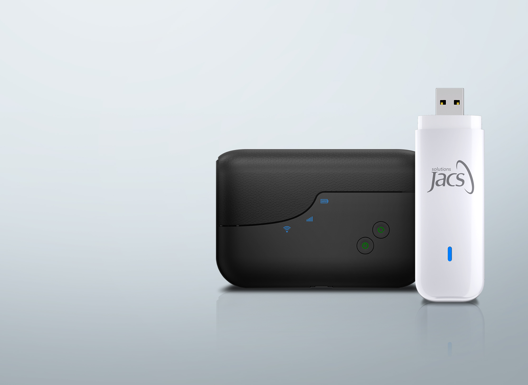 JACS Solutions MiFi cellular hotspot and dongle wireless devices